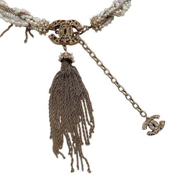 Chanel 2009 Pearl and Chain Belt - Picture 2 of 4